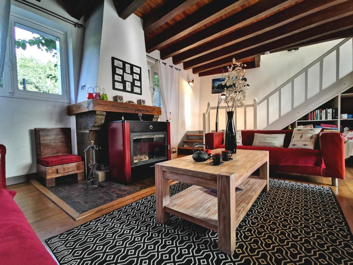Grande Maison Au Coeur D'Un Village Historique Avec Terrasse Et Wifi Inclus - Fr-1-582-308 Saint-Vidal Zewnętrze zdjęcie