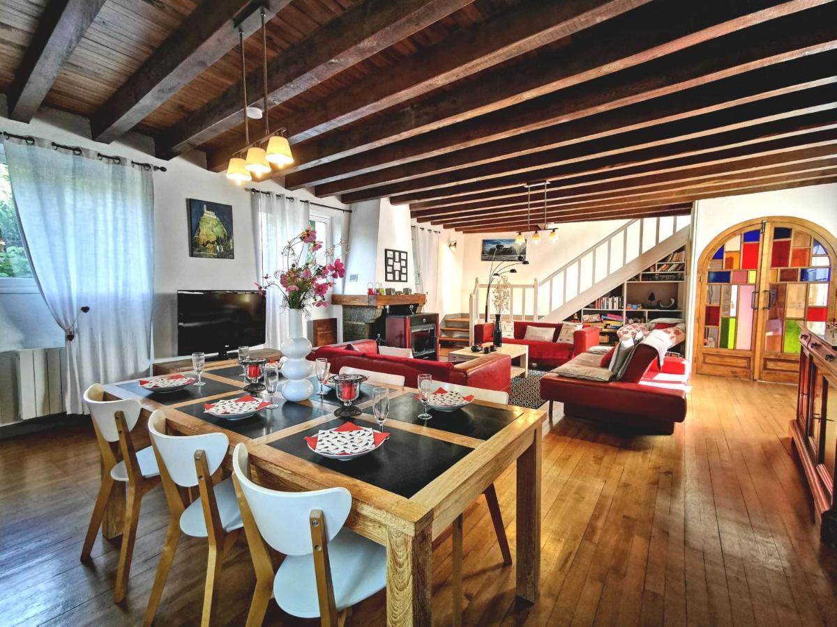 Grande Maison Au Coeur D'Un Village Historique Avec Terrasse Et Wifi Inclus - Fr-1-582-308 Saint-Vidal Zewnętrze zdjęcie