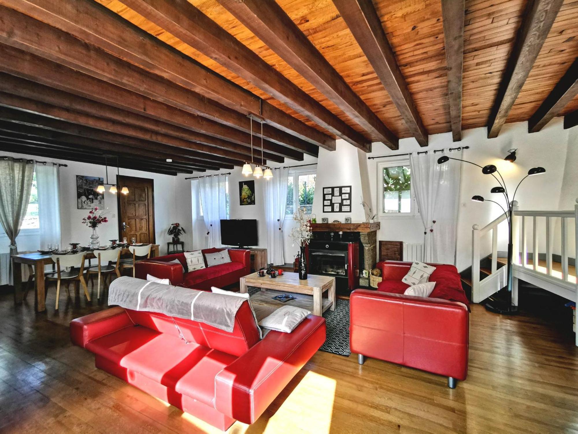 Grande Maison Au Coeur D'Un Village Historique Avec Terrasse Et Wifi Inclus - Fr-1-582-308 Saint-Vidal Zewnętrze zdjęcie